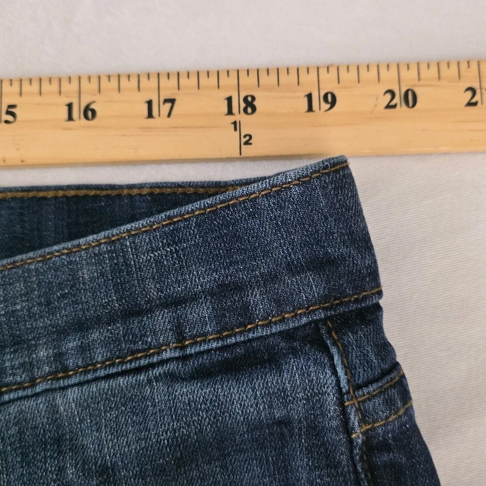 Lucky Brand 221 Straight Leg Jeans Mens Medium Wash Blue Stretch Denim Sz 38X30